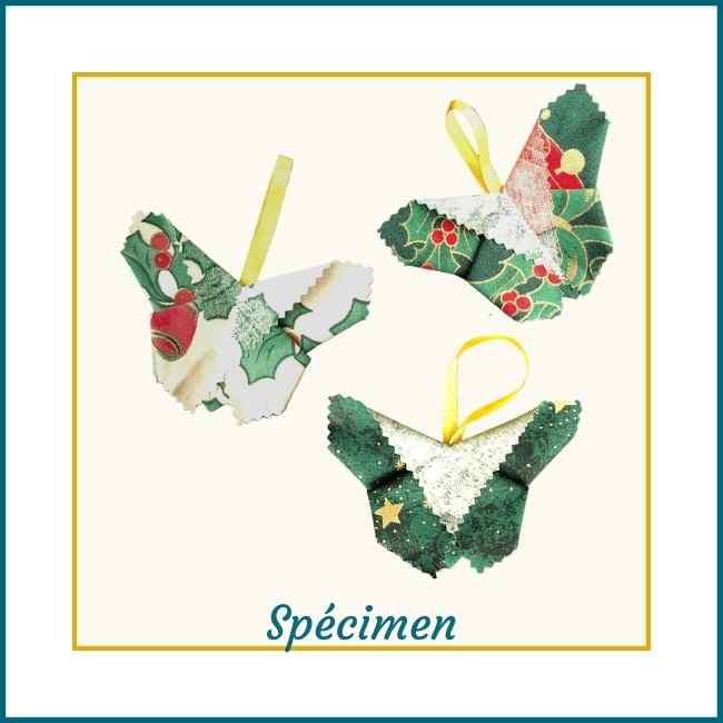 RHAPSO Couture, vignette principale produit Papillons de Noël