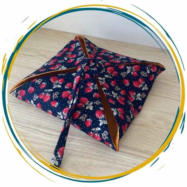 RHAPSO Couture, commande personnalisée de Pamela - Bès, le porte-plats, porte tartes RHAPSO Couture, commande personnalisée de Pamela - Bès, le porte-plats, porte tartes