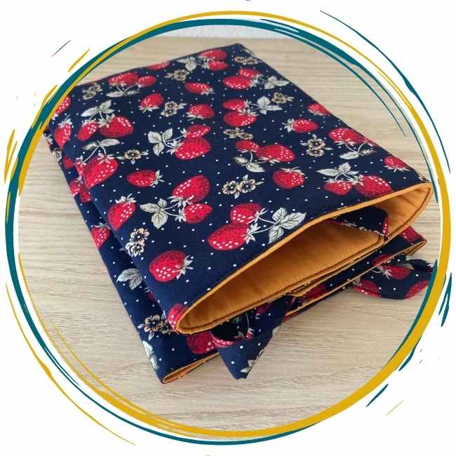 RHAPSO Couture, commande personnalisée de Pamela - Bès, le porte-plats, porte tartes RHAPSO Couture, commande personnalisée de Pamela - Bès, le porte-plats, porte tartes