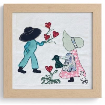 Cadre décoration Les jardiniers de l'amour