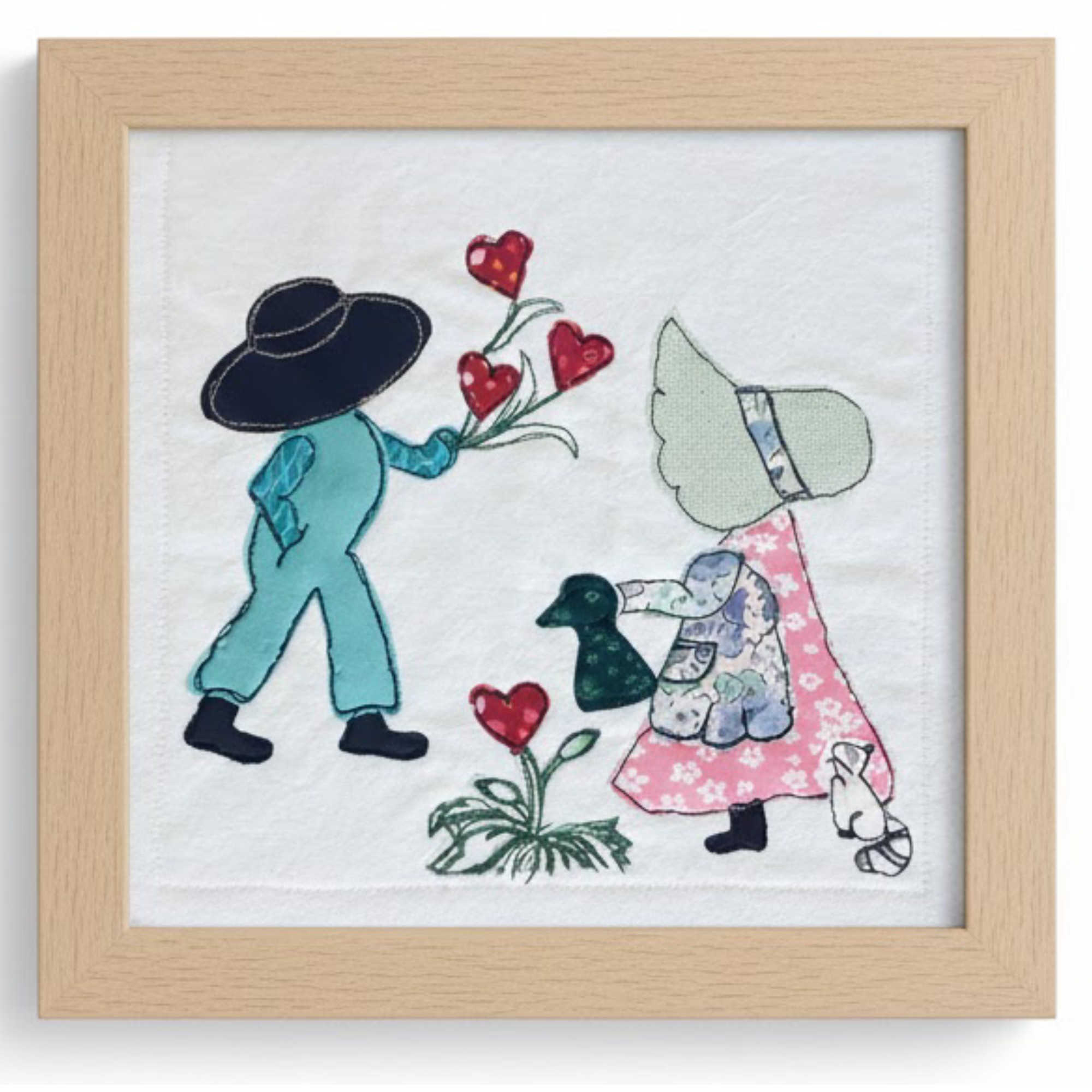 Cadre décoration Les jardiniers de l'amour – Image 2