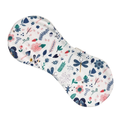 Rhapso couture, univers des bébés, bavoir épaule, coton oekotex et éponge de bambou bio