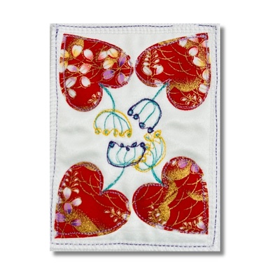 Rhapso Couture: carte postale , collection love, 4 coeurs